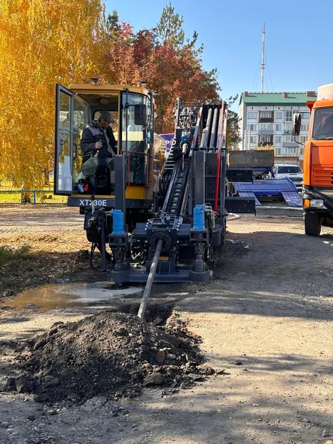 Прокол под водопровод — г. Бийск