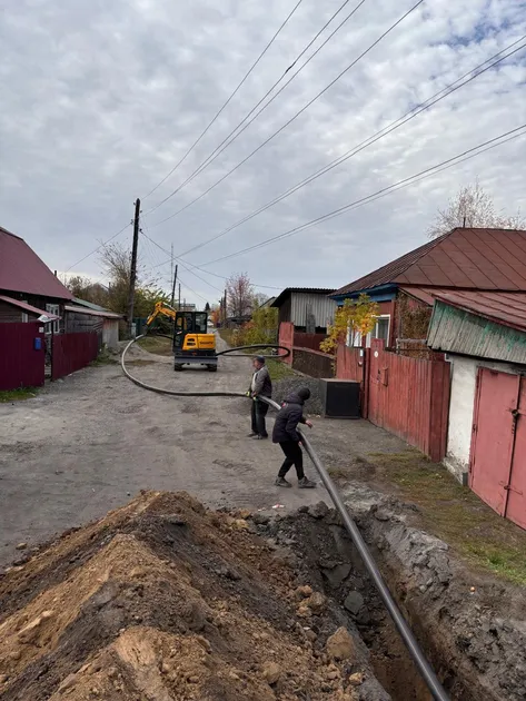 Распределительный газопровод, Бийск — участок 4